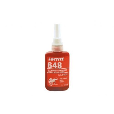 Bloccante per accoppiamenti cilindrici LOCTITE 648 contenuto 50 ml | NewgardenParts.com