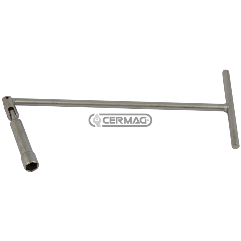 Clé articulée en "T" pour bougies d'allumage COMPATIBLE - 12077