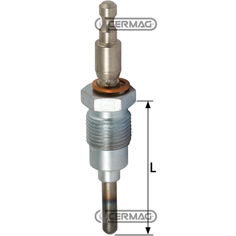 Preheating glow plug L 56 mm COMPATIBLE - 12258