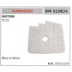 Felt air filter KAWASAKI hedge trimmer TJ 23 019824