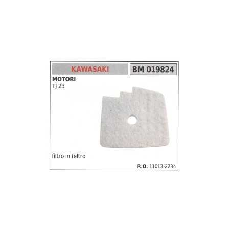 Felt air filter KAWASAKI hedge trimmer TJ 23 019824 | NewgardenParts.com