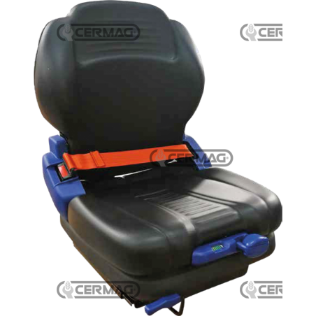 Siège pour chariots élévateurs ERX avec ceintures COMPATIBLE - 65390 | NewgardenParts.com