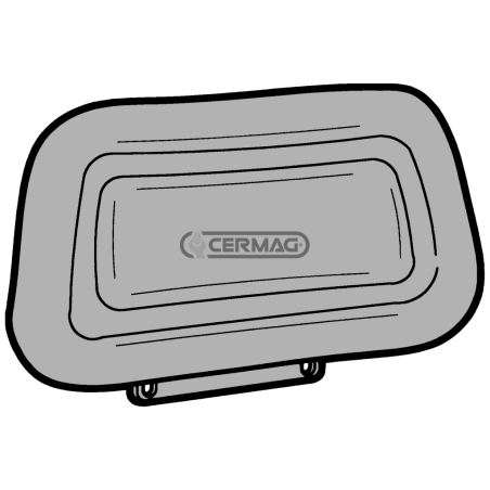 BACKREST EXTENSION FOR SEATS 61737,61738,61841,61842 COMPATIBLE - 61739 | NewgardenParts.com