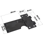 SEAT ADAPTATION PLATE FOR COMPATIBLE FIAT TRACTORS - 63476