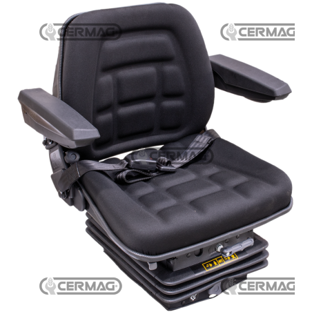 SC85 seat with mechanical springing with M200 bellows and fixed belts (approved) COMPATIBLE - 64994 | NewgardenParts.com