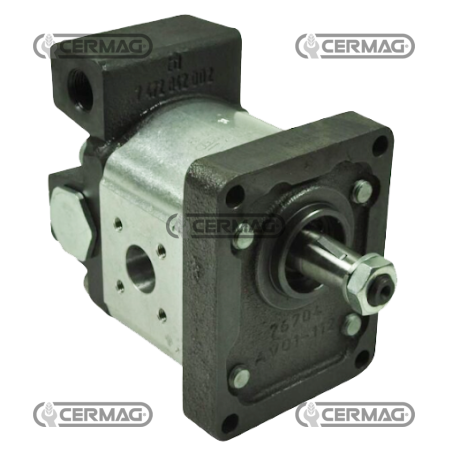 Zahnradpumpe GRUPPE 2 mit 2-Wege-Ölauslassregler Hubraum 19 cm³ KOMPATIBEL - 80973 | NewgardenParts.com