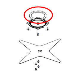 Ambrogio L250/ L350 Blade Motor Gasket | NewgardenParts.com