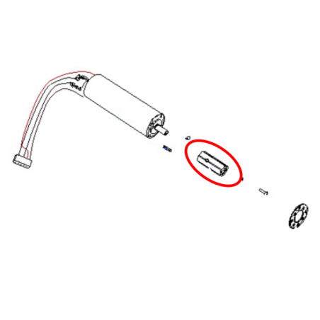 Patron d'entraînement de moteur hexagonal Ambrogio L250 | NewgardenParts.com