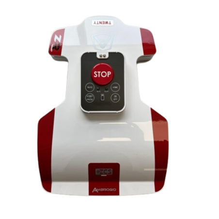 Ambrogio Motorhaube/obere Abdeckung – mit Stoppknopf | NewgardenParts.com