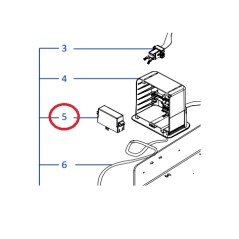 Tapa Carga/Transmisor Ambrogio L35 | NewgardenParts.com