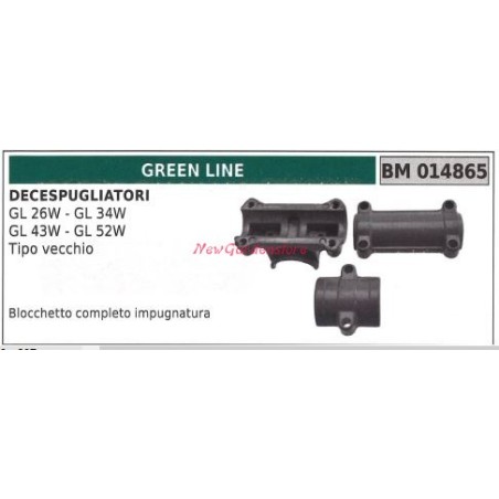 Blocchetto GREENLINE decespugliatore GL 26W 34W 43W 52W tipo vecchio 014865 | NewgardenParts.com