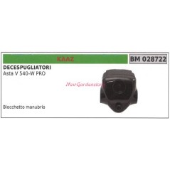 Blocchetto manubrio KAAZ decespugliatore 028722 | NewgardenParts.com