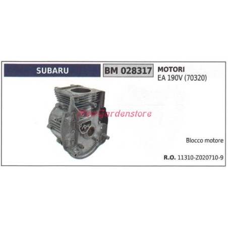 Blocco motore SUBARU tagliaerba tosaerba rasaerba EA 190V (70320) 028317 | NewgardenParts.com