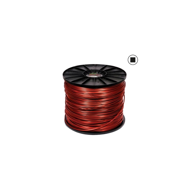 10 Kg spool of COEX LINE brushcutter wire Ø  3.5 mm square length 810 m