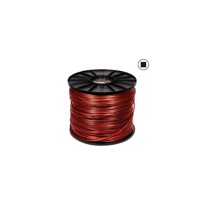 Bobine de 8 kg de fil de débroussailleuse carré COEX LINE, Ø 4,5 mm, longueur 520 m Bobine de 8 kg de fil de débroussailleuse carré COEX LINE, Ø 4,5 mm, longueur 520 m