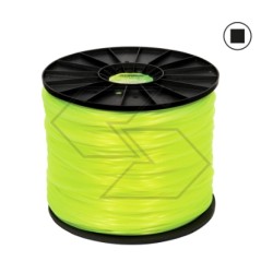 10 kg spool of wire for STRONG brushcutter, square section Ø  4.0 mm