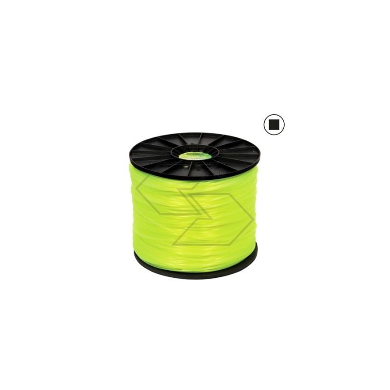 Bobina 10 Kg filo per decespugliatore STRONG sezione quadra Ø 4.0 mm