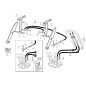 ORIGINAL GIANNI FERRARI tractor de césped cilindro plano 95301350000