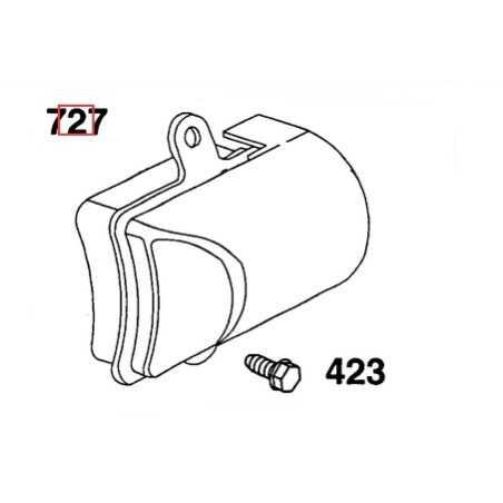 Original BRIGGS & STRATTON Rasenmäher-Motorabdeckung 492698 | NewgardenParts.com