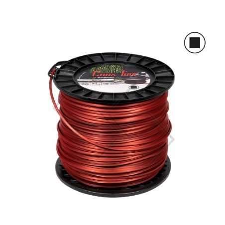 Spule mit 2 kg COEX LINE Trimmerdraht Vierkant Ø 3,5 mm Länge 162 m | NewgardenParts.com
