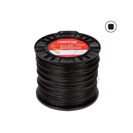 Bobina 2 Kg filo per decespugliatore FORESTAL sezione elicoidale 4.0 mm | NewgardenParts.com