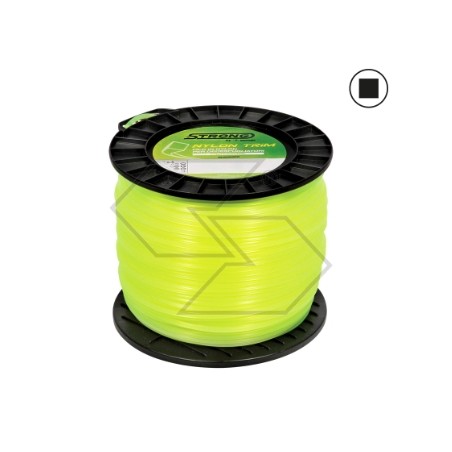 Bobina 2 Kg filo per decespugliatore STRONG sezione quadra Ø 4.5mm lunghezza 98m | NewgardenParts.com