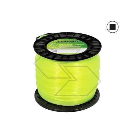 Spule mit 2 kg Draht für Bürstenmäher STRONG mit quadratischem Querschnitt Ø 2,7 mm, Länge 240 m | NewgardenParts.com