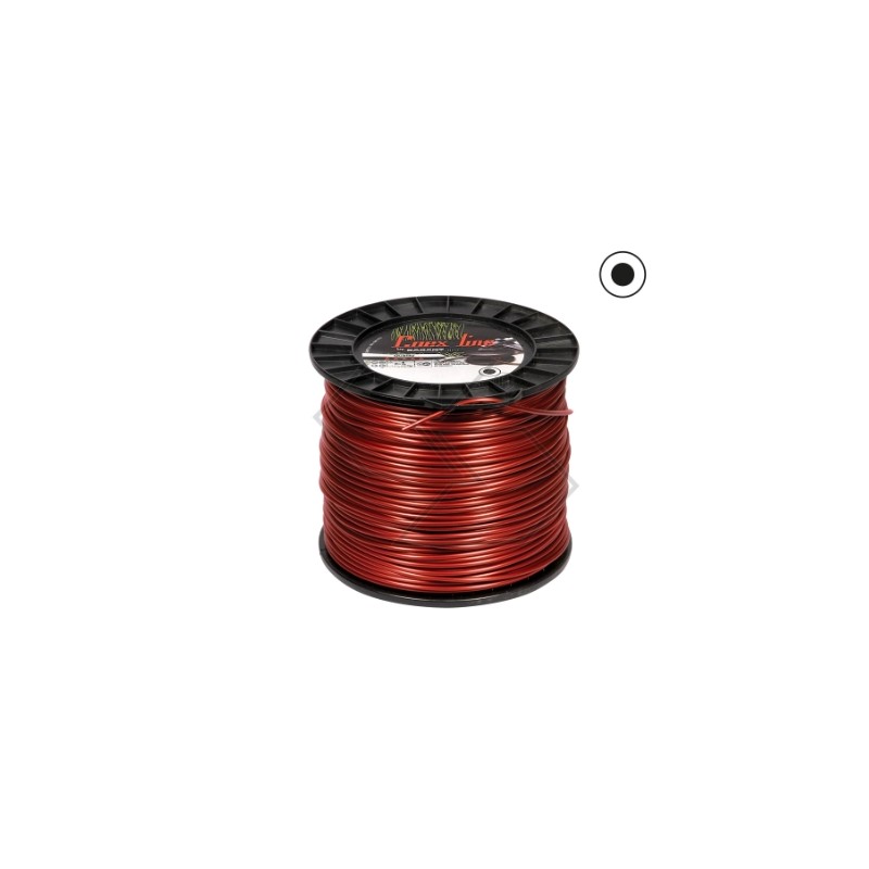 2kg coil of line for COEX LINE brushcutter round section Ø  2.5mm length 402 m