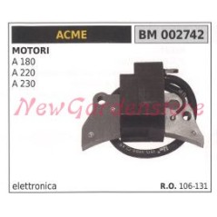 Bobina accensione ACME per motori motocoltivatori A180 A220 A230 002742 | NewgardenParts.com