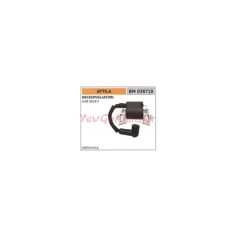 Bobine d'allumage ATTILA pour moteurs de débroussailleuses AXB 5616 F 038719