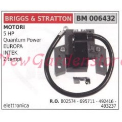 Bobina accensione briggs & stratton motori 5 e 6 HP quantum power 006432 | NewgardenParts.com