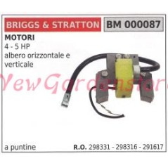 Bobina accensione briggs & stratton per motori 4 5 hp tagliaerba 000087 | NewgardenParts.com