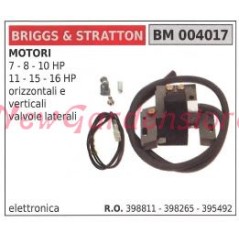 Bobina accensione briggs & stratton per motori 7 8 10 11 15 16 HP orizzontali e verticali con valvole laterali 004017 | Newga...