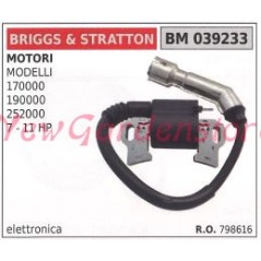 Bobina accensione briggs & stratton per motori modelli 170000 190000 252000 7 11 HP 039233 | NewgardenParts.com