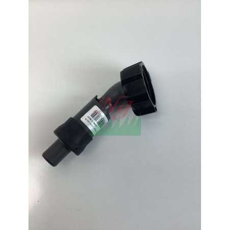 Fuel nozzle with mechanical lock for HUSQVARNA multipurpose can 5 + 2.5L