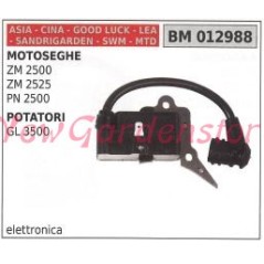 CINA ignition coil for ZM 2500 2525 PN 2500 POWER SAWS GL 3500 012988 | NewgardenParts.com