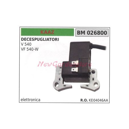 Bobina accensione compatibile decespugliatore KAAZ V 540 VF 540-W | NewgardenParts.com