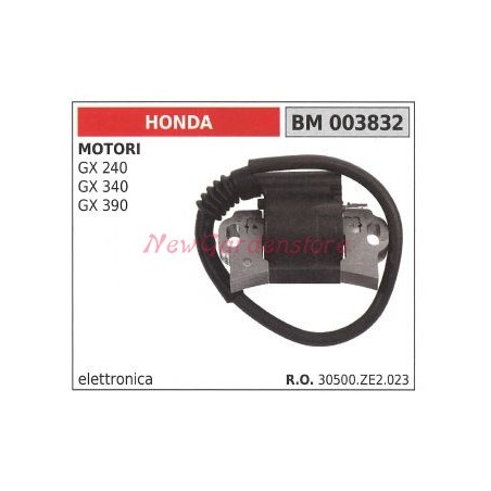 Bobina accensione compatibile motore HONDA GX 240 GX 340 GX 390 30500.ZE2.023 | NewgardenParts.com