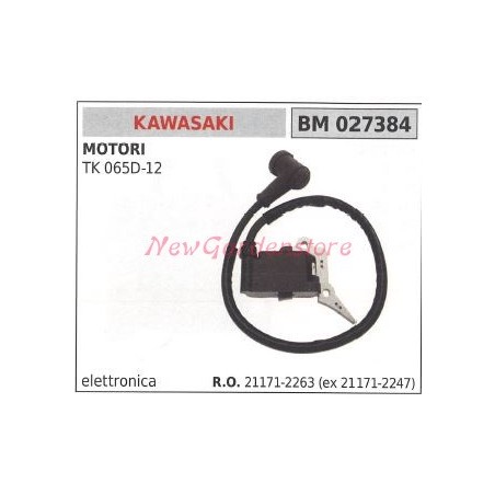 Bobina accensione compatibile tagliasiepi KAWASAKI TK065D soffiatore KAAZ BA650K | NewgardenParts.com