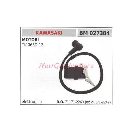 Ignition coil compatible KAWASAKI hedge trimmer TK065D KAAZ blower BA650K | NewgardenParts.com
