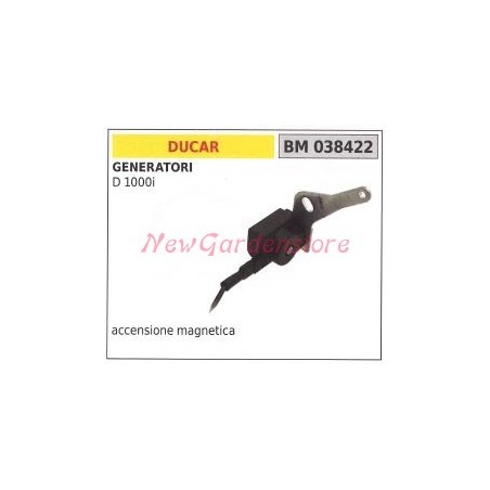 Bobina accensione DUCAR per generatori D 1000i 038422 | NewgardenParts.com