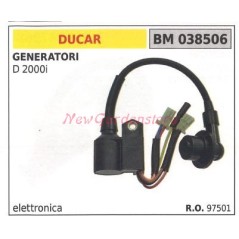 Bobina accensione DUCAR per generatori D 2000i 038506 | NewgardenParts.com