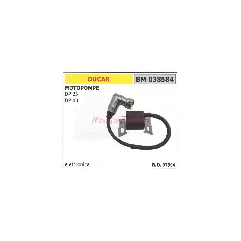 Bobina accensione DUCAR per MOTOPOMPE DP 25 DP 40 038584