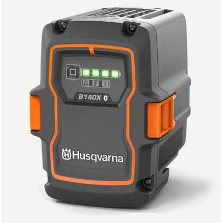 Batería de litio HUSQVARNA 40-B140X tensión 36V capacidad 4Ah con led de carga | NewgardenParts.com