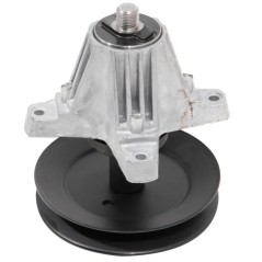 ORIGINAL MTD lawn tractor blade shaft with pulley 618-09236