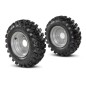 Couple tires winter tractor front cut ORIGINAL STIGA 2A9000050/S16