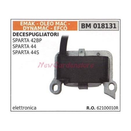 Bobina accensione EMAK per decespugliatori SPARTA 42bp 44 44s 018131 | NewgardenParts.com