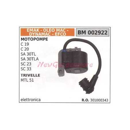 EMAK ignition coil for c19 20 sa 30TL 30TLA SC 23 33 OLEOMAC EFCO | NewgardenParts.com
