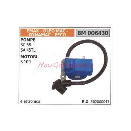 EMAK ignition coil for sc55 sa 45tl pumps and s100 engines | NewgardenParts.com