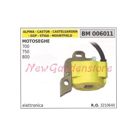 Bobina accensione GGP per motoseghe 700 750 800 006011 | NewgardenParts.com